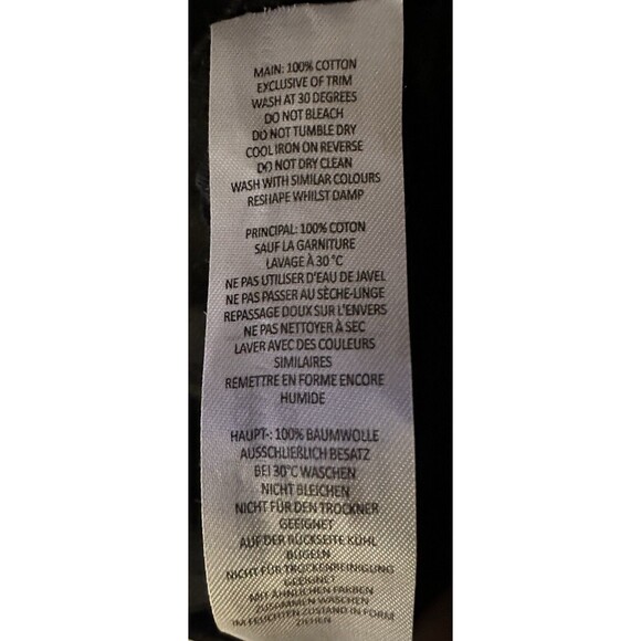 BOOHOO MAN MENS CARGO PANTS SIZE M JOGGERS BLACK Quavo Huncho Collection - Picture 6 of 6